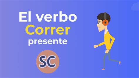 Spanish conjugation El verbo Correr presente To Run Present tense #learnspanish - YouTube