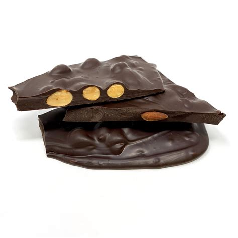 Dark Chocolate Almond Bark - Somis Nut House