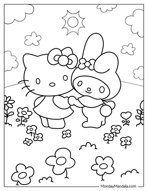 24 My Melody Coloring Pages (Free PDF Printables)