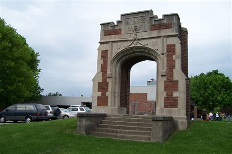 Historical structures on the Michigan Road in northwest Indianapolis ...