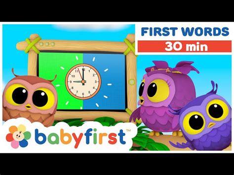 Hoot, Scoot & What | Learn Vocabulary for Kids | Larry Surprise Eggs | First Words | BabyFirst ...