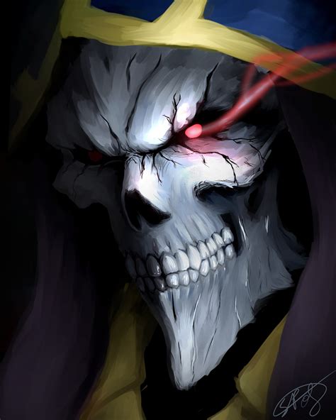 Fan art of Ains Ooal gown : r/overlord