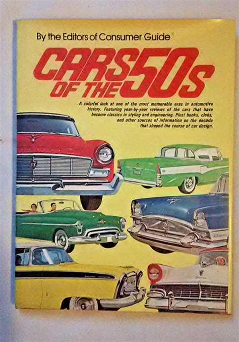 CARS OF THE 50s HARDCOVER EXCELLENT Cars of the 50s 1950's the Editors ...