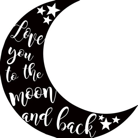 136 Cricut Love You To The Moon And Back Svg Free SVG PNG EPS DXF File