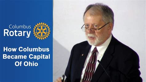 ColumbusRotary: How Columbus Became Capital Of Ohio - YouTube