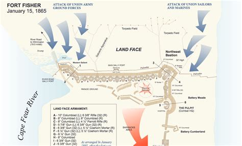 Fort Fisher Civil War Maps