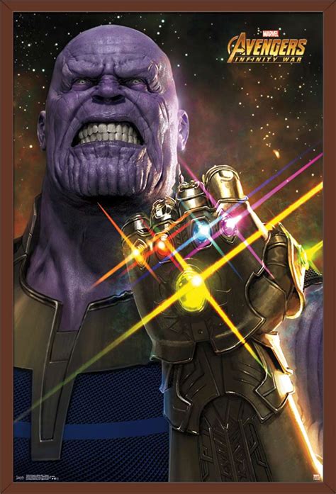 MCU: Avengers: Infinity War - Thanos Poster - Walmart.com - Walmart.com