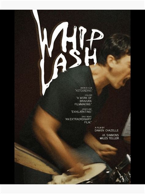 "Whiplash movie poster Poster" Poster for Sale by rutskeresq | Redbubble