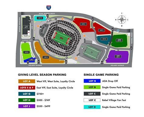 Unlv Parking Map