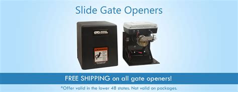 GTO / PRO Automatic Gate Openers | Linear PRO Access - GTO Gate Operators