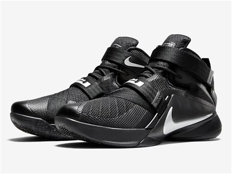 Closer Look at "Blackout" Nike LeBron Soldier 9 | NIKE LEBRON - LeBron James Shoes