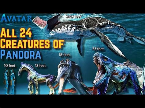 24 (Every) Exotic Pandora Creatures From Avatar Franchise - Explored ...