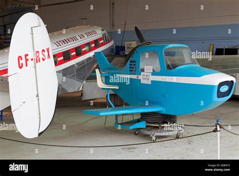 Flight Simulator, Alberta Aviation Museum, Edmonton, Alberta, Canada Stock Photo - Alamy