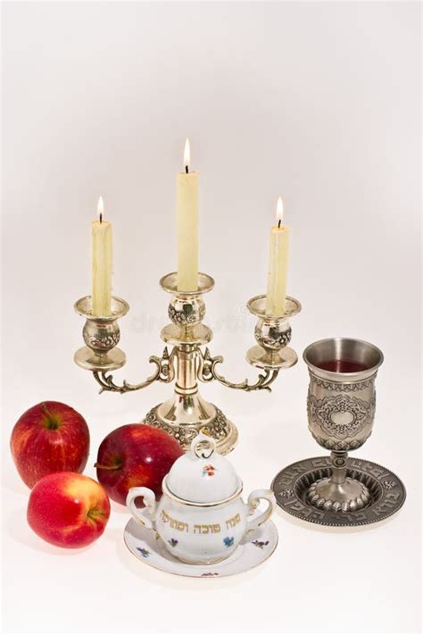 Symbols of the Jewish New Year Stock Photo - Image of dishware, ceremony: 2768640