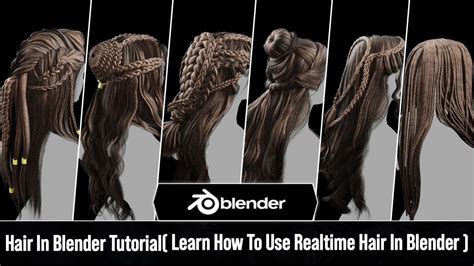 Blender Hair Tutorial - YouTube