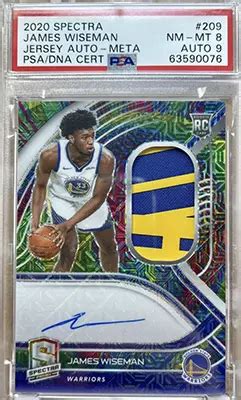 Top James Wiseman Rookie Cards