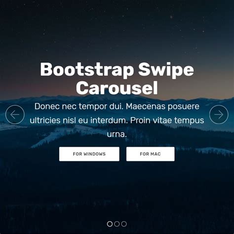 Free HTML Bootstrap Full-screen Carousel Slides