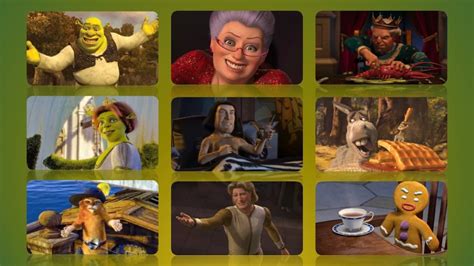 Shrek 1 Characters