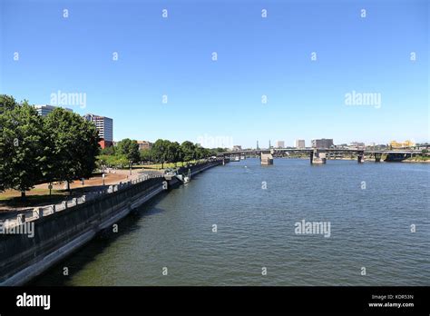 Downtown Portland Waterfront, Oregon Stock Photo - Alamy