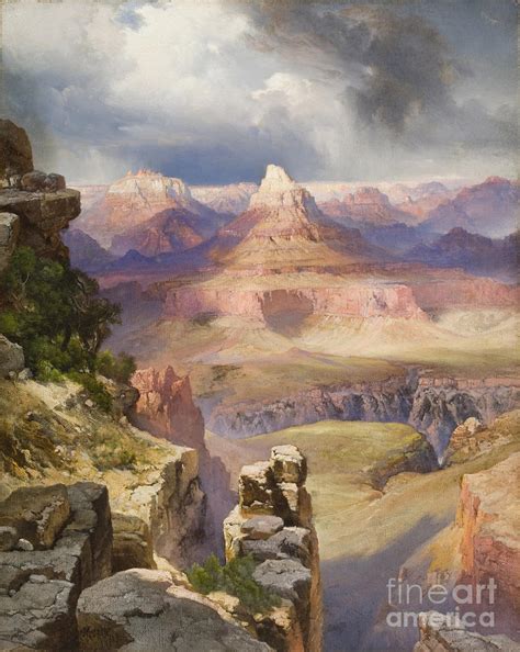 The Grand Canyon Painting by Thomas Moran - Fine Art America