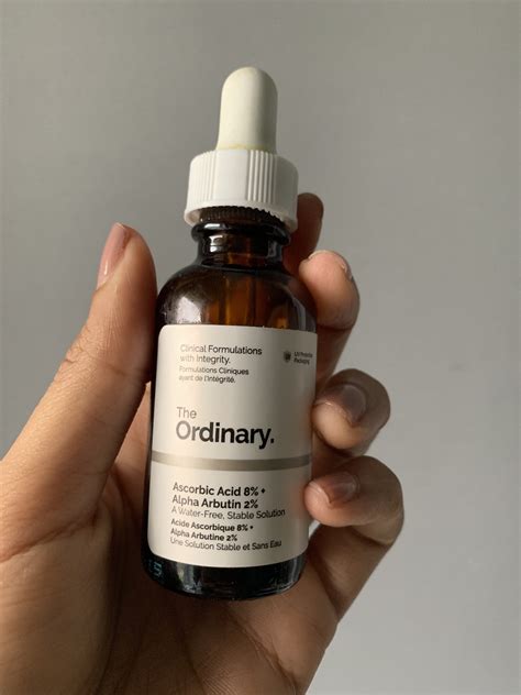 Dark Spot Treatment: The Ordinary Ascorbic Acid 8% and Alpha Arbutin 2% | Canadian Beauty