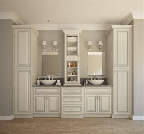 Signature Vanilla Glaze - Pre-Assembled Bathroom Vanities