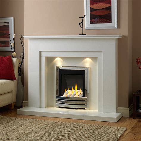 White Marble Fireplace Surround | Walton Marble Fireplace