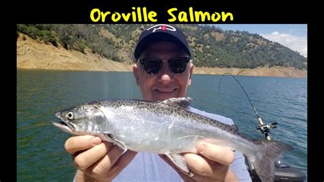 Lake Oroville Salmon Fishing - YouTube