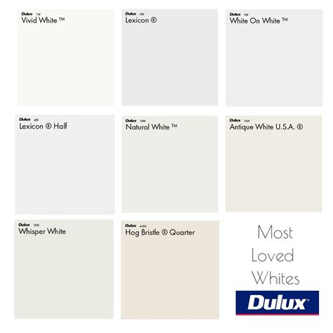 Dulux Most Loved White Colour Palette Interior Design Mood Board by Dulux Australia | Dulux ...