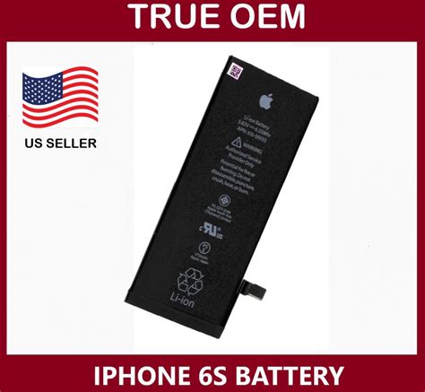 Original Genuine Apple iPhone 6S Battery Replacement - For iPhone 6S - 1715mAh | eBay