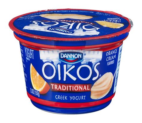 Buy Oikos Yogurt, Orange Cream Flavor - 5.3 O... Online | Mercato