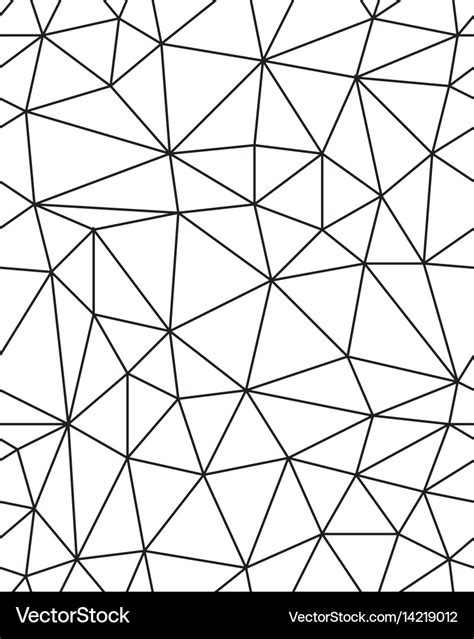 Seamless polygonal pattern Royalty Free Vector Image