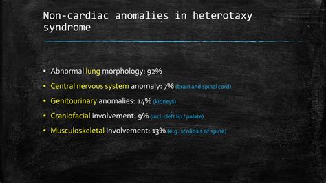 PPT - Congenital heart defects and heterotaxy syndrome PowerPoint Presentation - ID:2282637