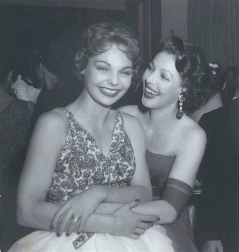 Judy Lewis and her mom Loretta. | Judy lewis, Loretta young, Scorpio woman