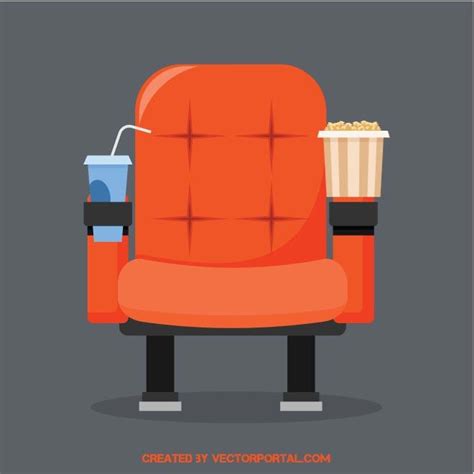 Cartoon Movie Theater Seats