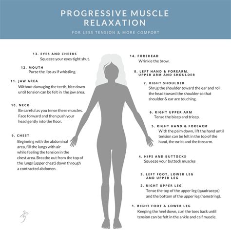 Progressive Muscle Relaxation To Relieve Stress + Reduce Muscular Tension