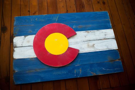 Colorado Vintage Wood Flag – Patriot Wood