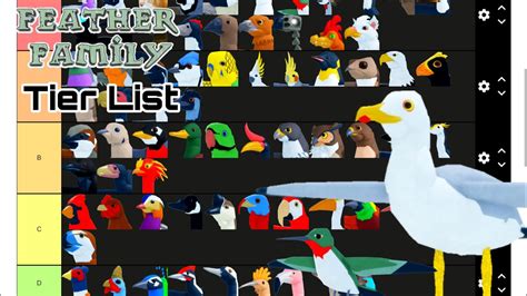 Ranking every Feather Family bird on a tier list - YouTube