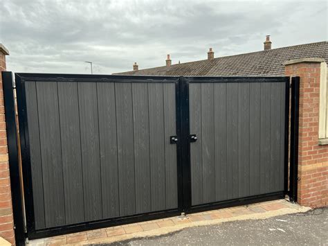 Composite Gates Installation in Northern Ireland | Driveway Gates Installation in Northern ...