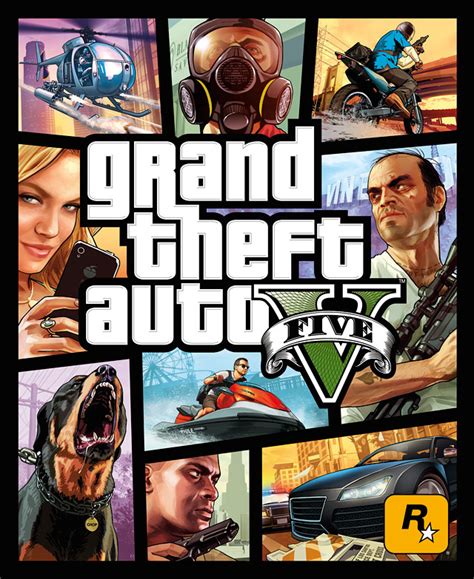 Grand Theft Auto V cover art is revealed - Gaming Age