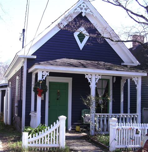 Own my own house - this one is cute! purple house Exterior Siding Colors, Best Exterior Paint ...