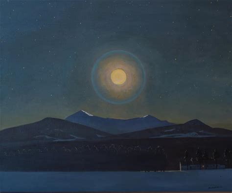 Moonlight, Winter, c.1940 - Rockwell Kent - WikiArt.org