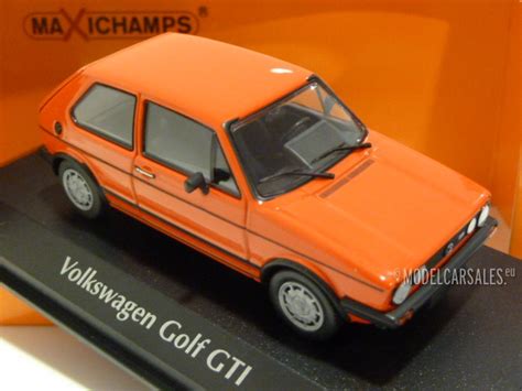 Volkswagen Golf GTi Red 1:43 940055170 MAXICHAMPS diecast model car ...