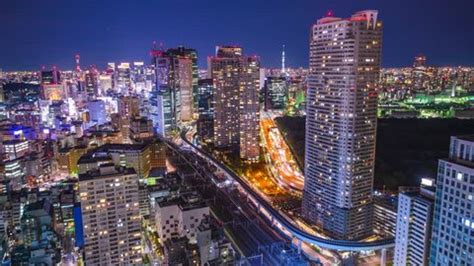 Tokyo Japan Minato Ward Night Stock Footage Video (100% Royalty-free) 7005136 | Shutterstock