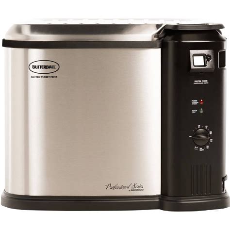 Butterball XL Indoor Electric Turkey Fryer, 20 lb. Capacity with Timer ...