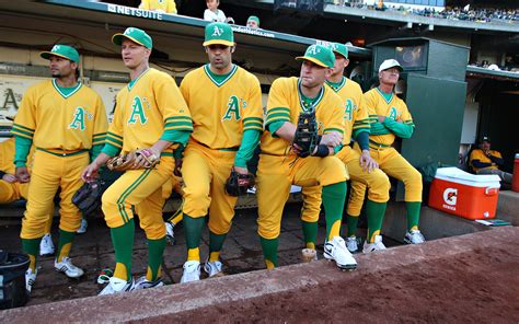 Oakland Athletics (2010) - Throwback Uniforms - ESPN