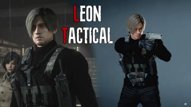 Leon Tactical at Resident Evil 2 (2019) Nexus - Mods and community