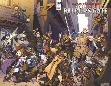 Dungeons & Dragons: Evil At Baldur's Gate #1 (Dunbar Cover) | Fresh Comics