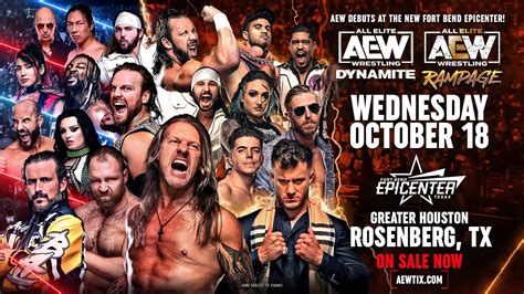 AEW Pro Wrestling coming to the Houston area on Oct. 18 : r/houston