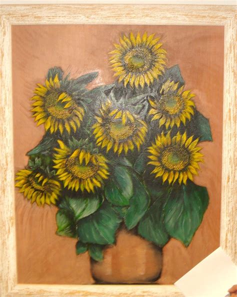 Peinture tournesols 2005